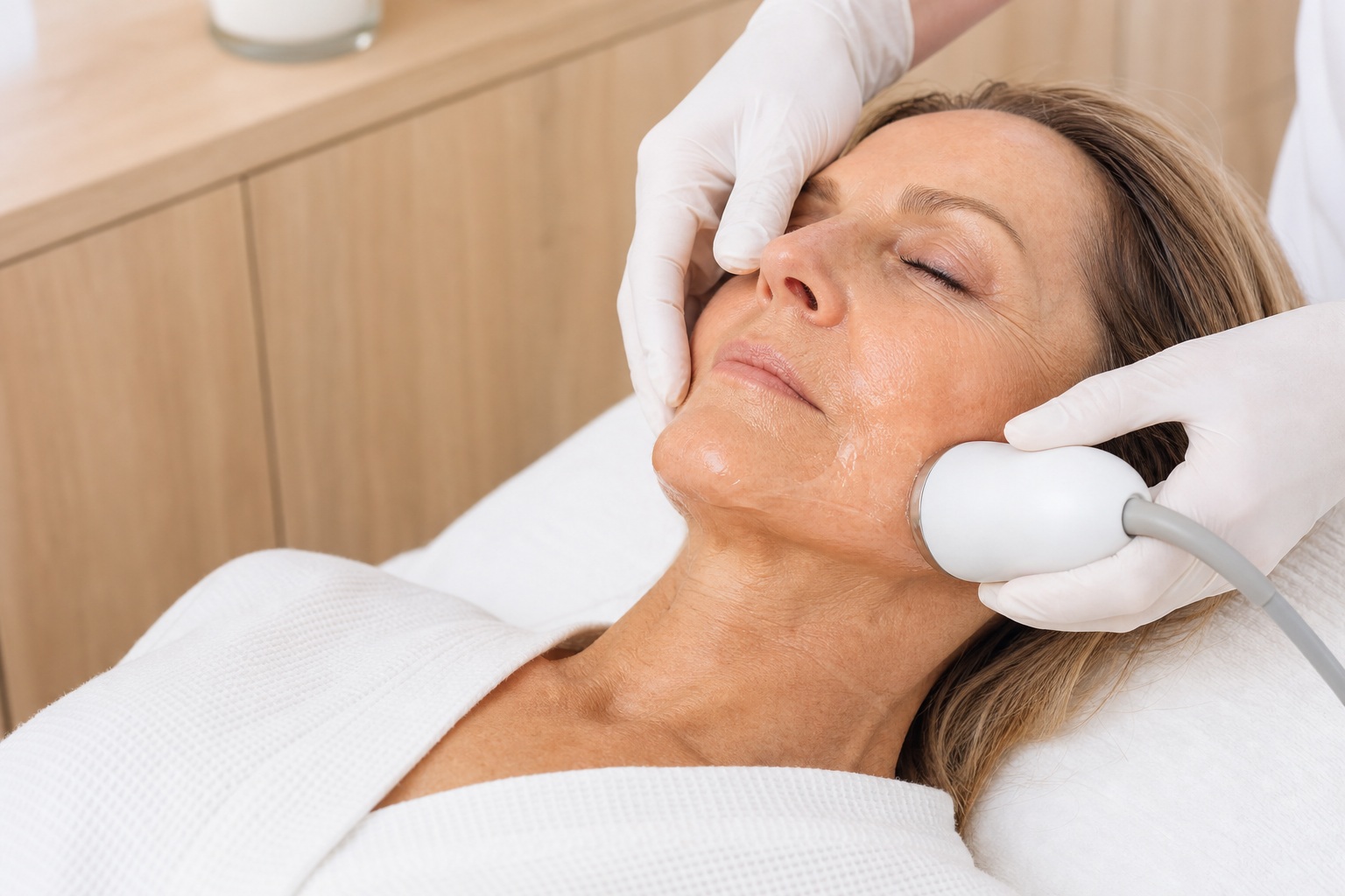 Age-defying facial treatment at ECO Skin Studio