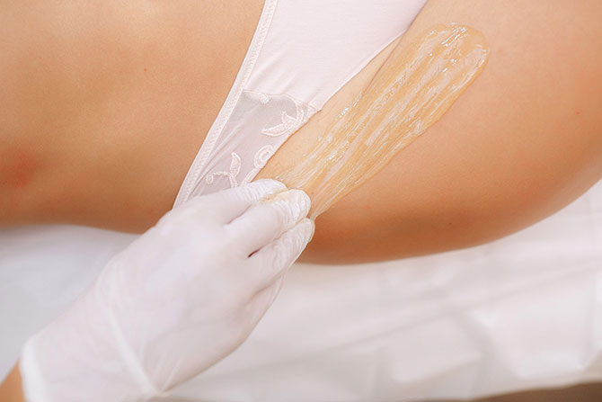 Brazilian sugaring treatment at ECO Skin Studio