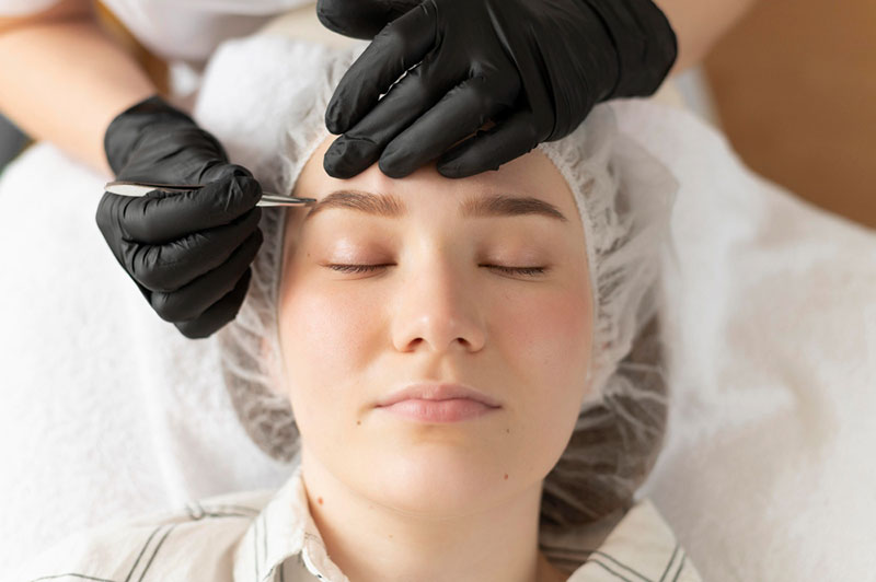 Eyebrow lamination