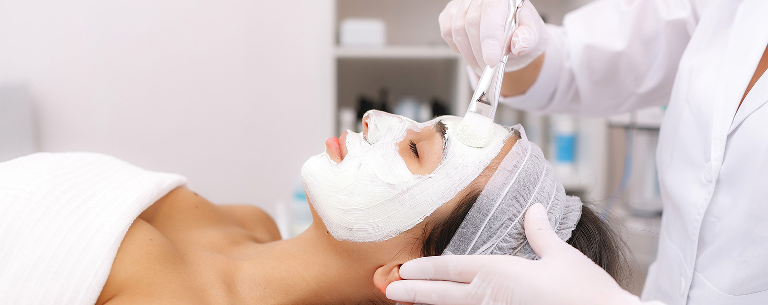 Facial massage treatment at ECO Skin Studio