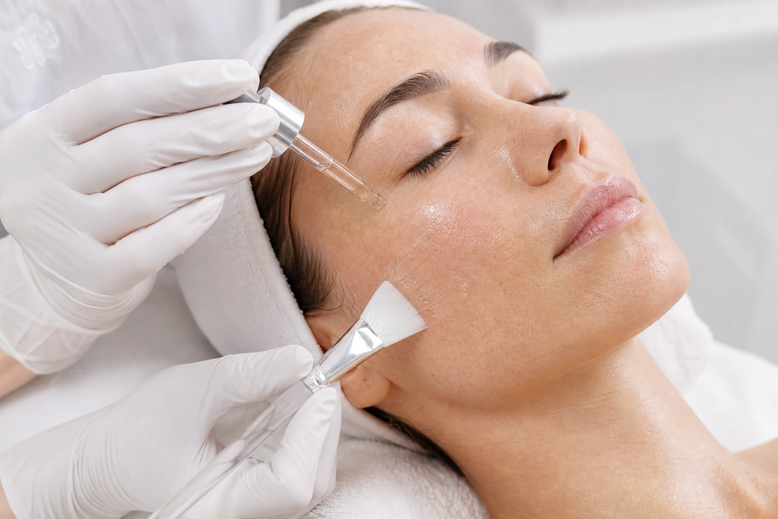 Hydrating facial treatment at ECO Skin Studio