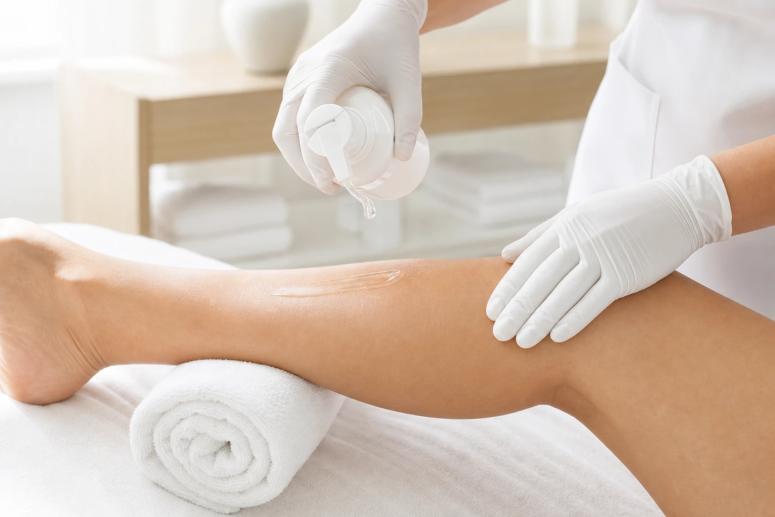 Sugaring hair removal treatment at ECO Skin Studio